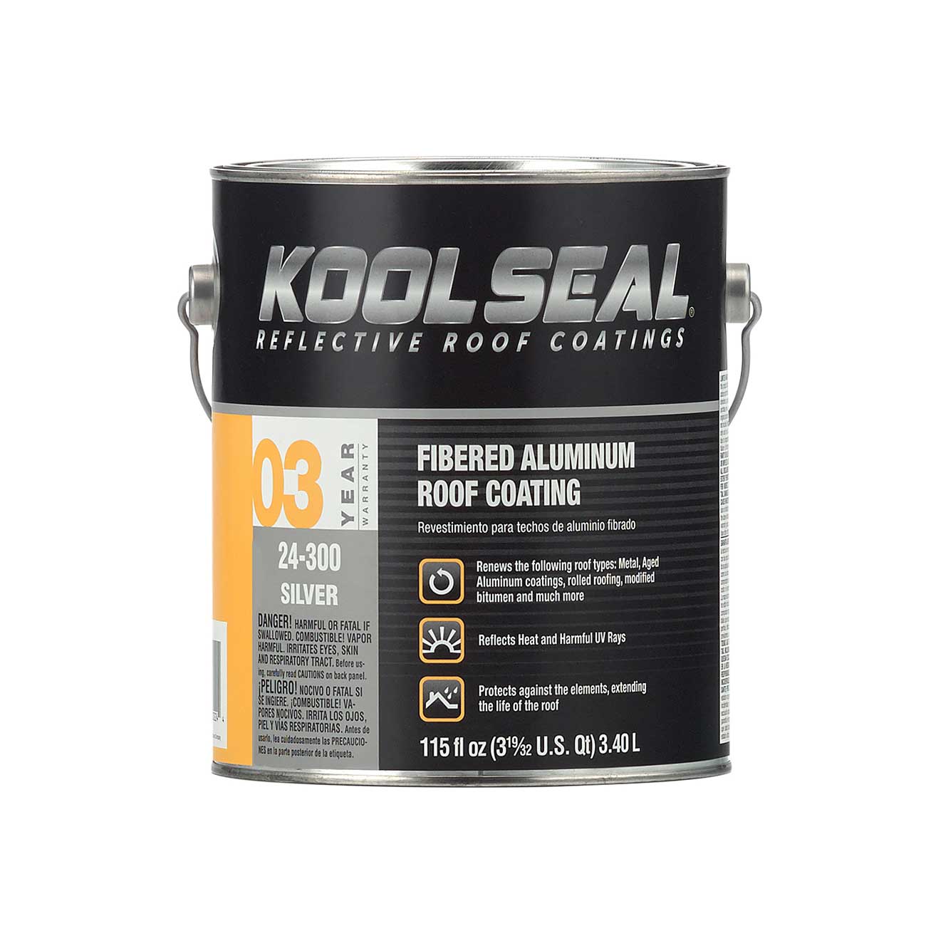 Kool Seal Fibered Roof Coating (3 Year)