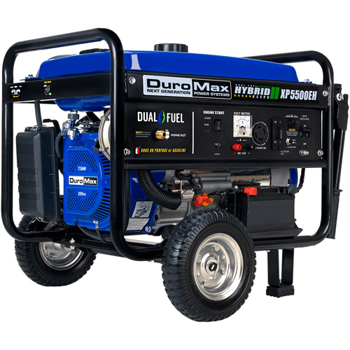 DuroMax XP5500EH 7.5HP Dual Fuel Electric Start Portable Generator