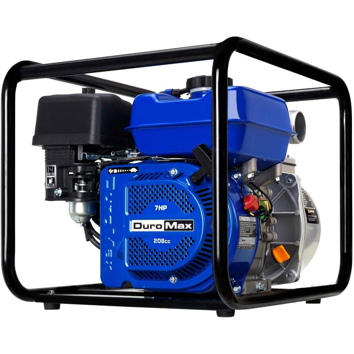 DuroMax XP652WP 2in. 158GPM 7HP Gas Engine Semi Trash Water Pump