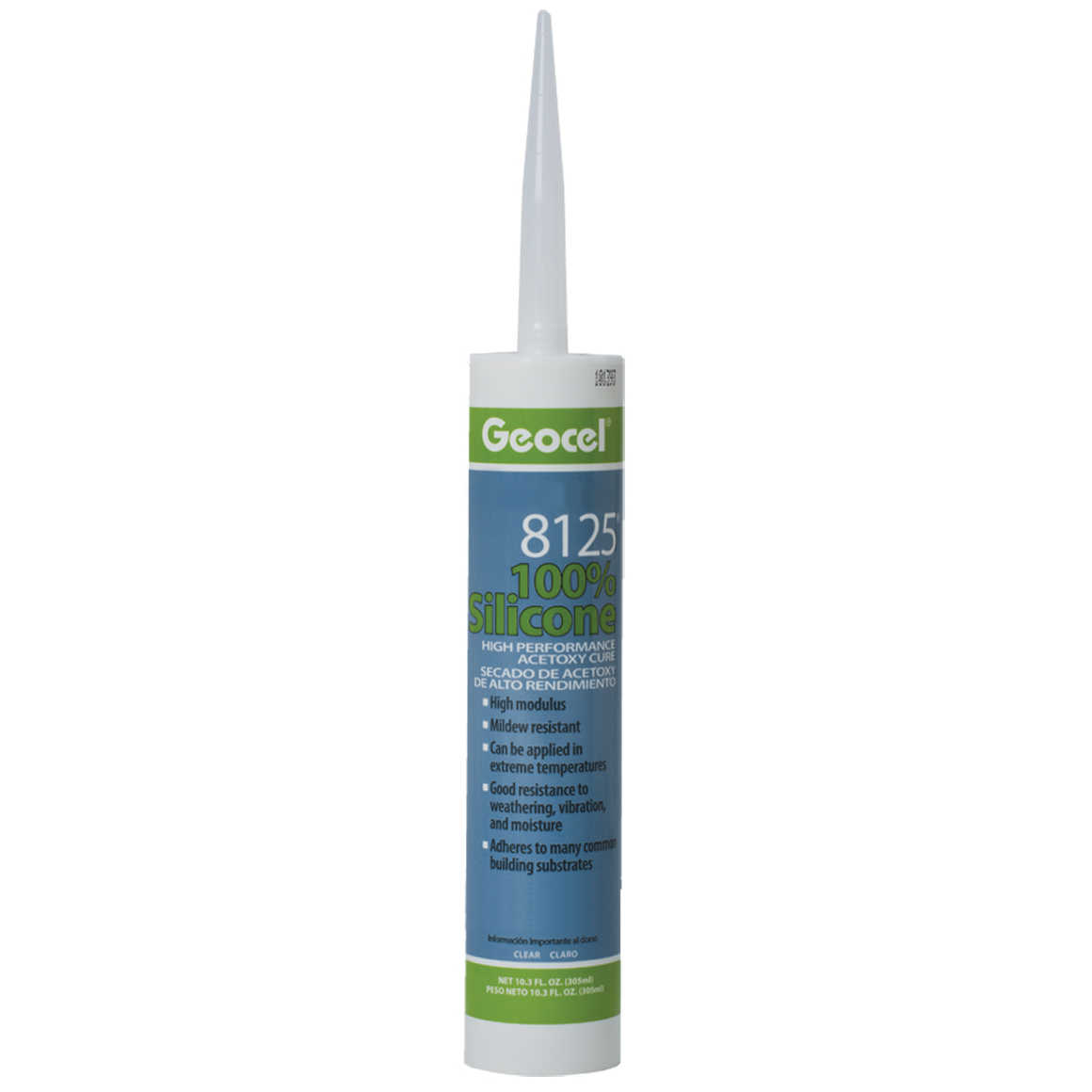 Geocel 8125 High Performance Acetoxy Cure