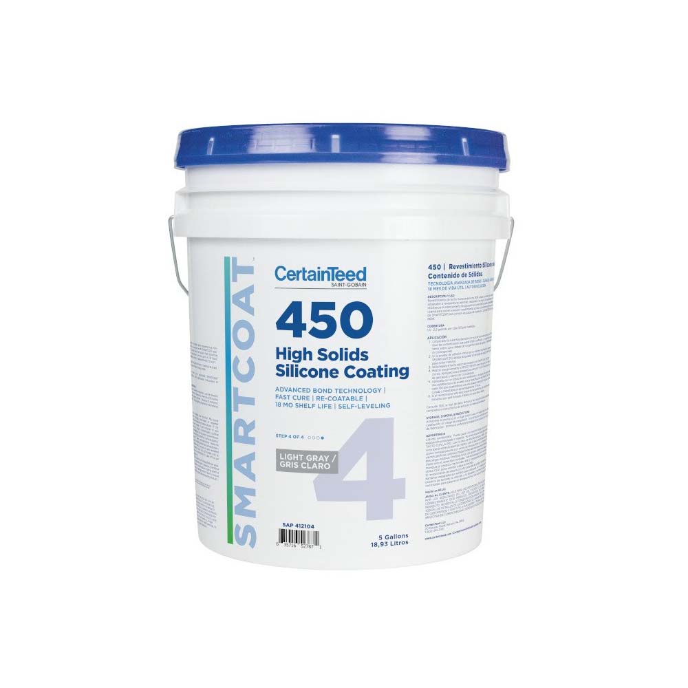 CertainTeed SmartFlash 450 High Solids Silicone Coating (5 Gallons)