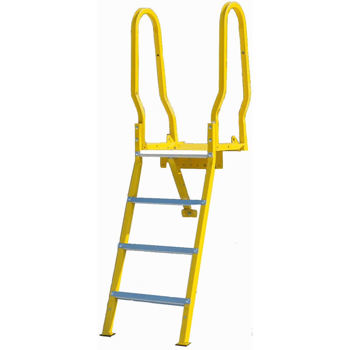 Tie Down 3 Piece Parapet Ladder Safety Dock