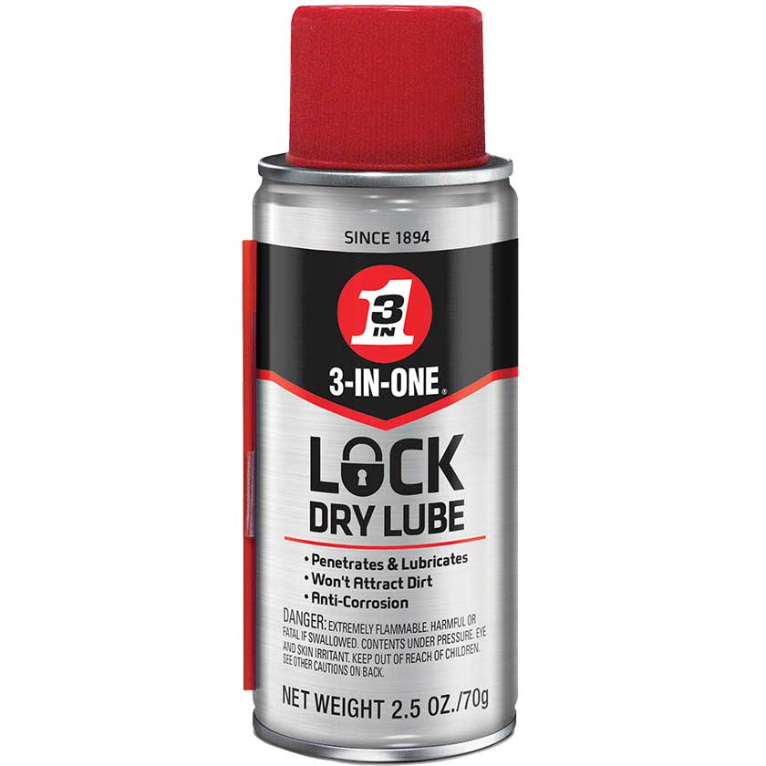 WD40 3 In 1 Lock Dry Lubricant
