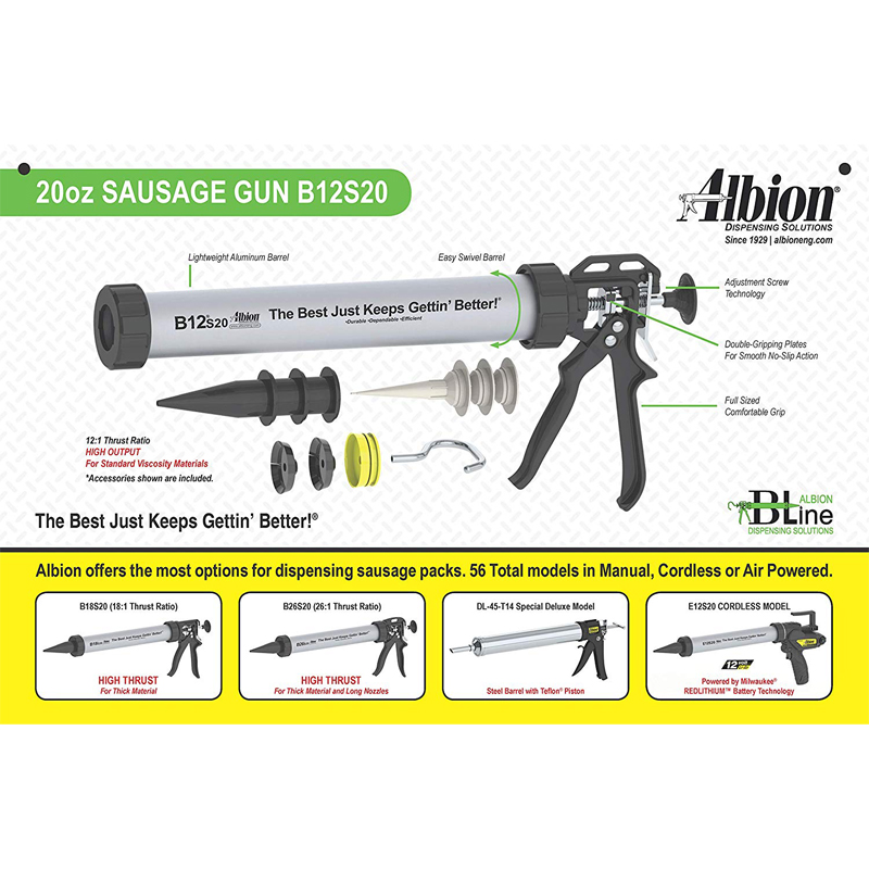Albion Sausage Gun Helpful 1