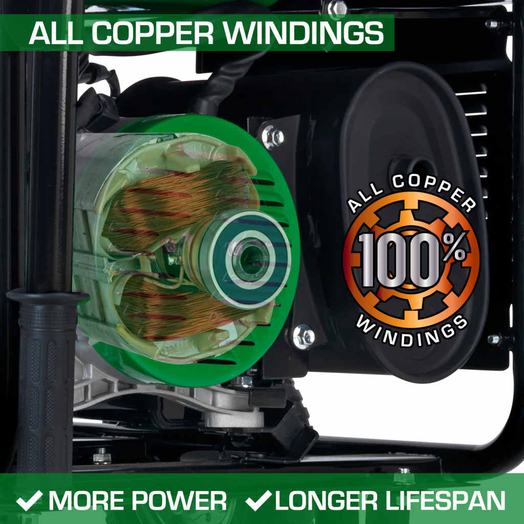 Copper windings