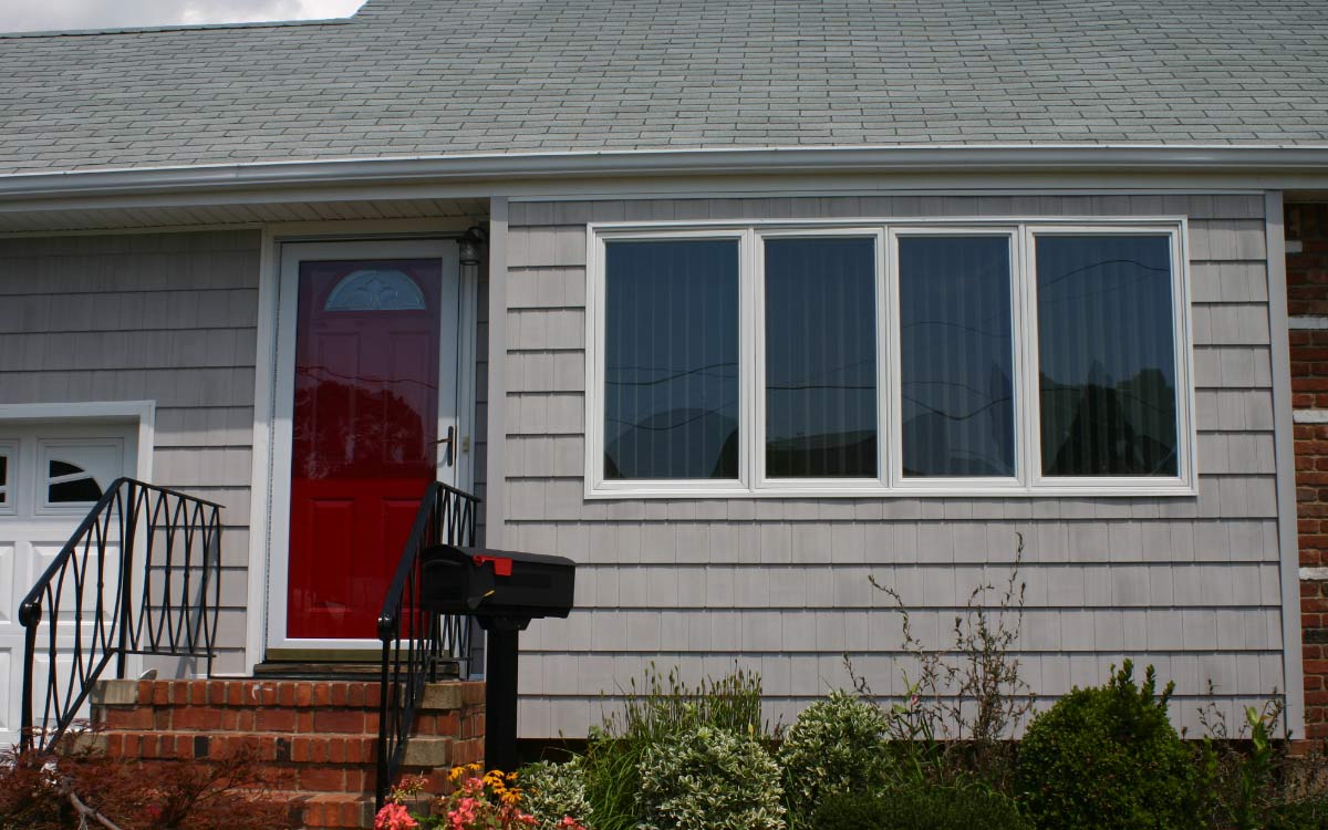 Product Front View of Siding